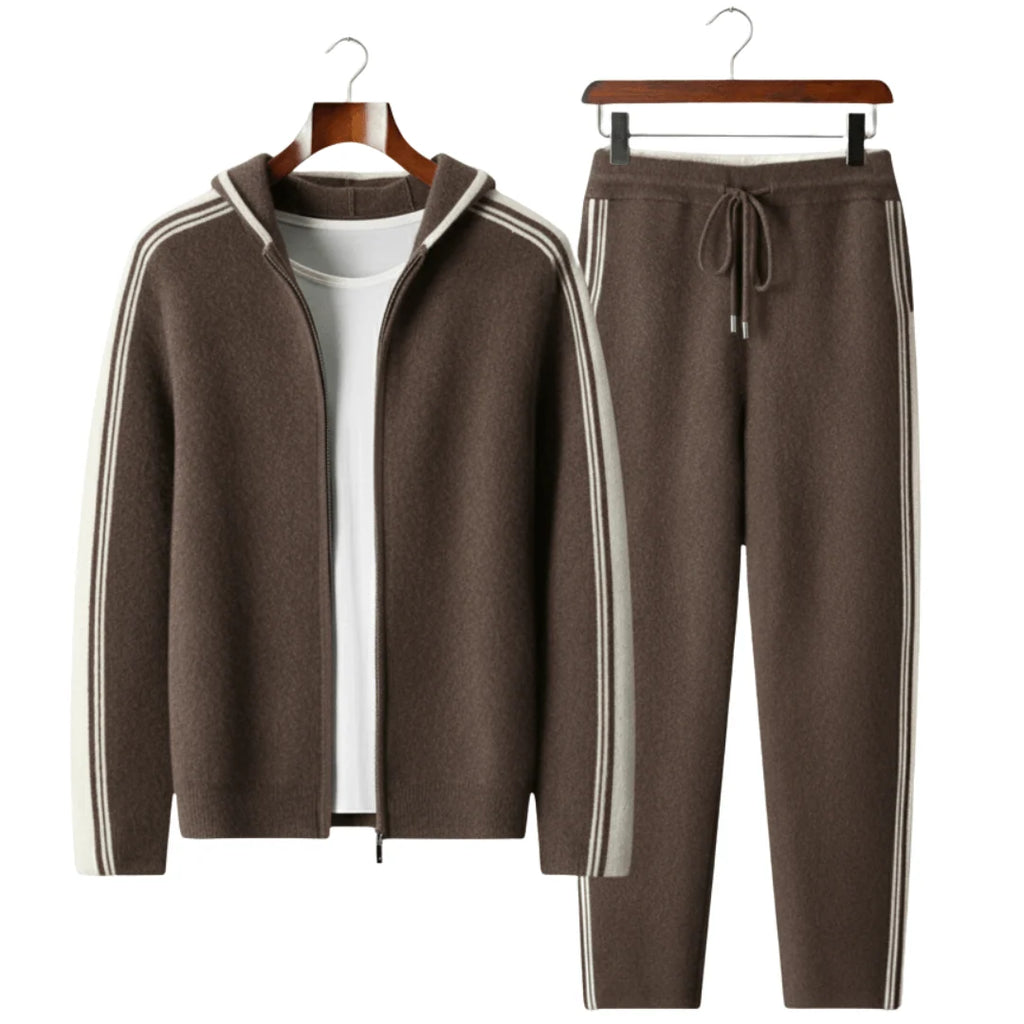 The Cervinia Hooded Knit Set