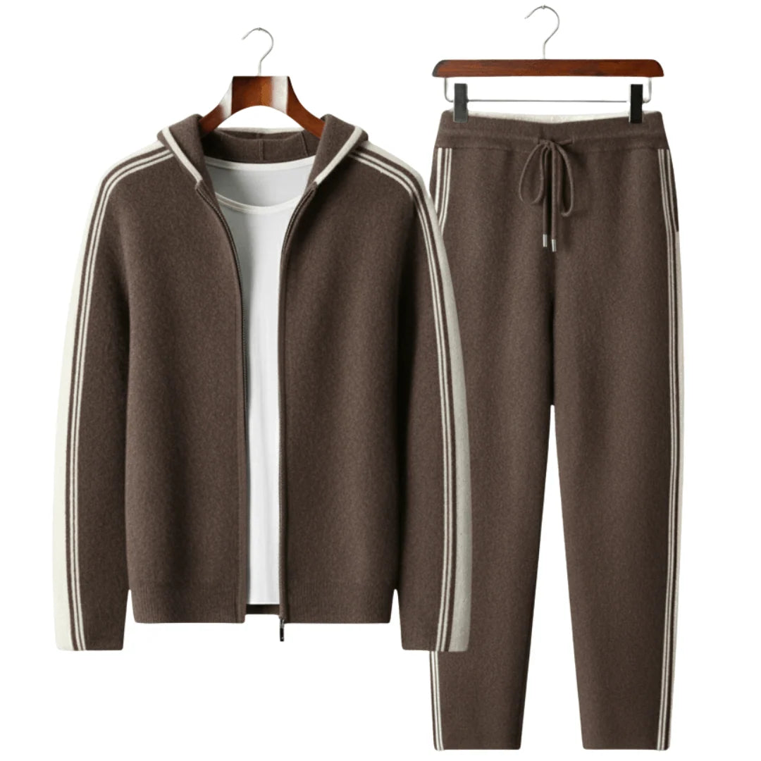 The Cervinia Hooded Knit Set